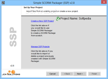 Simple SCORM Packager screenshot
