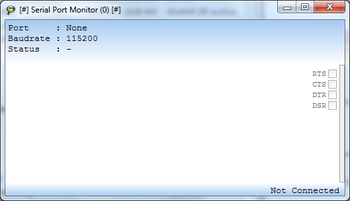 Simple Serial Port Monitor screenshot