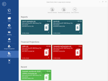 Simple Sheets screenshot 3