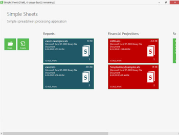 Simple Sheets screenshot 5
