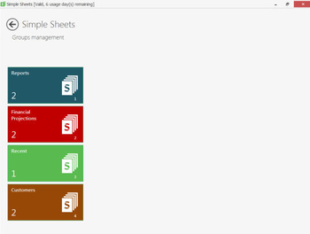 Simple Sheets screenshot 7