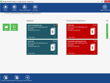 Simple Sheets screenshot 8