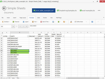 Simple Sheets screenshot 9