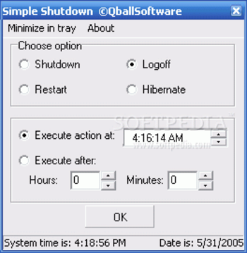 Simple Shutdown screenshot