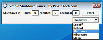 Simple Shutdown Timer screenshot