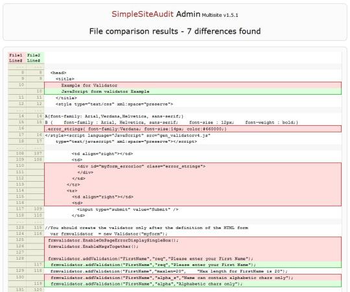Simple Site Audit MultiSite screenshot 4