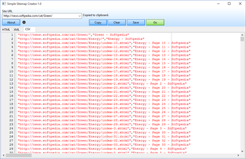 Simple Sitemap Creator screenshot 3