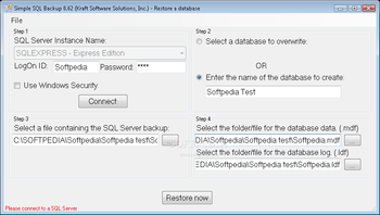 Simple SQL Backup screenshot 3