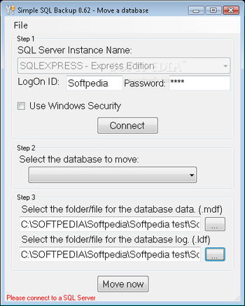 Simple SQL Backup screenshot 4