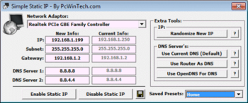 Simple Static IP screenshot