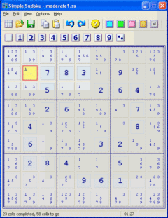 Simple Sudoku screenshot