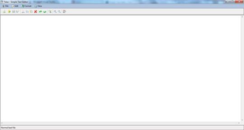 Simple Text Editor screenshot
