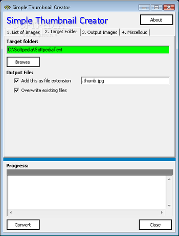 Simple Thumbnail Creator screenshot 2