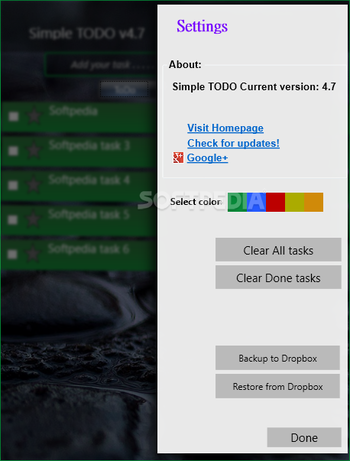 Simple TODO screenshot 3