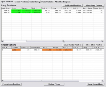 Simple Trade Log Standard Edition screenshot