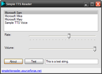Simple TTS Reader screenshot