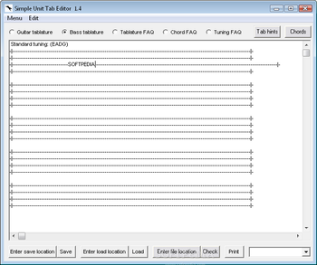 Simple Unit Tab Editor screenshot 3