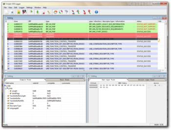 Simple USB Logger screenshot