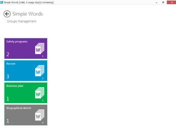 Simple Words screenshot