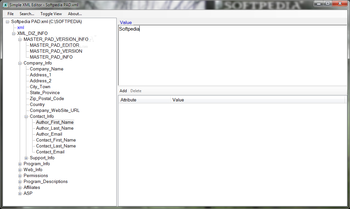 Simple XML Editor screenshot