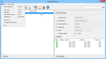 SimpleAuthority screenshot 2