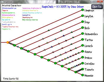SimpleClade screenshot