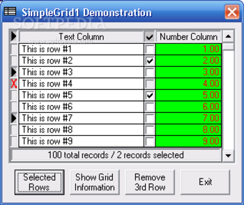 SimpleGrid1 screenshot