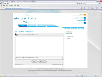SimpleHelp screenshot 2