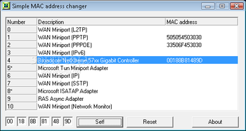 SimpleMAC screenshot