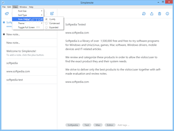 Simplenote screenshot 4