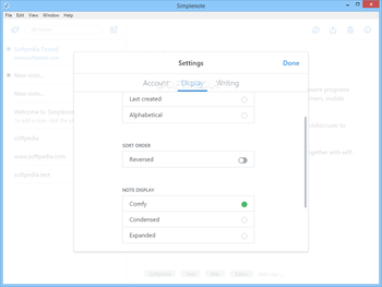 Simplenote screenshot 7