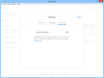 Simplenote screenshot 8