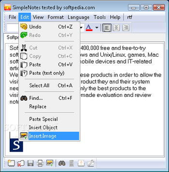 SimpleNotes screenshot 2