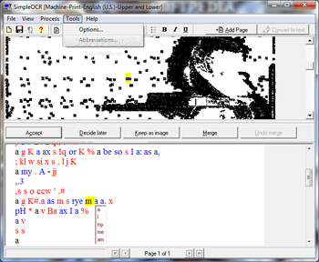SimpleOCR screenshot 6