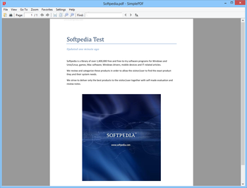 SimplePDF screenshot