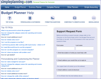 Simpleplanning Budget Planner screenshot 3