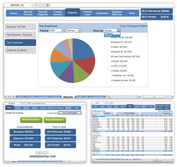 Simpleplanning - Simple Accounting Software screenshot