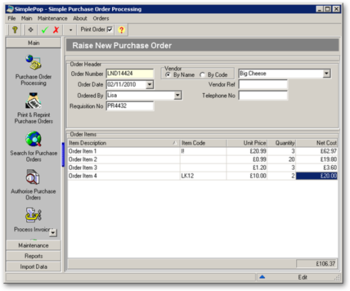 SimplePop screenshot