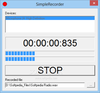 SimpleRecorder screenshot