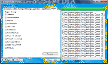 SimpleSystemCleaner screenshot 4