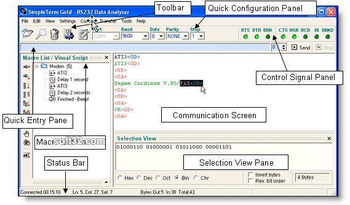SimpleTerm Gold - RS232 / Serial Monitor screenshot 3