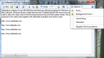 SimpleTextEditor screenshot 2