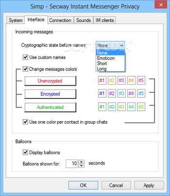 SimpLite for MSN Messenger screenshot 8