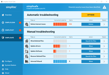 simplitec Power Suite screenshot 4