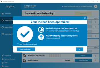 simplitec Power Suite screenshot 5