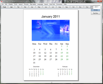 Simply Calenders screenshot