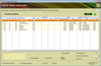 Simply FoodCalc screenshot 2
