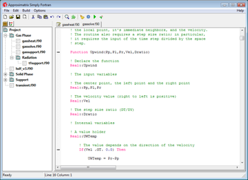 Simply Fortran screenshot