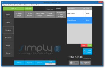 Simply POS screenshot