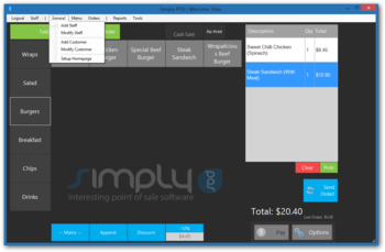 Simply POS screenshot 2